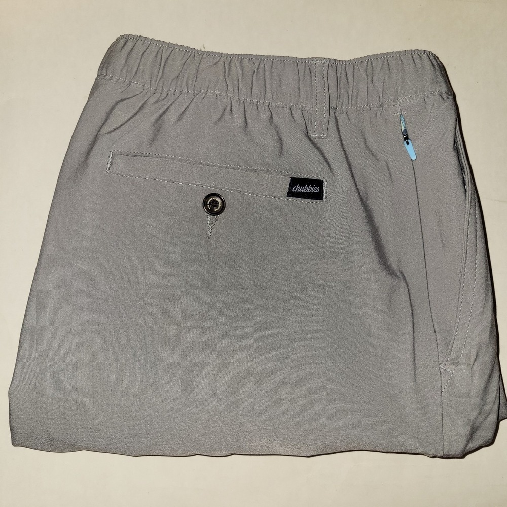 Chubbies The Weekend Has Arrived Casual Active Pants Size‎ 2XL Gray 38" Inch